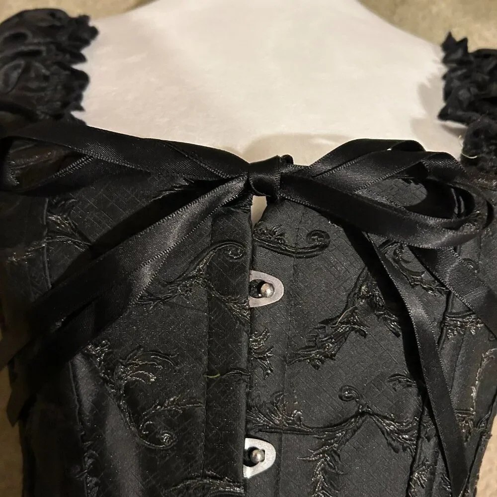 Black corset size M